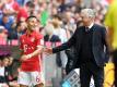 Bayern-Trainer Carlo Ancelotti kann weiter mit Thiago planen. Foto: Tobias Hase