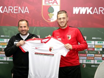 Der FC Augsburg wirbt für Zusammenhalt Der FC Augsburg wirbt für Zusammenhalt