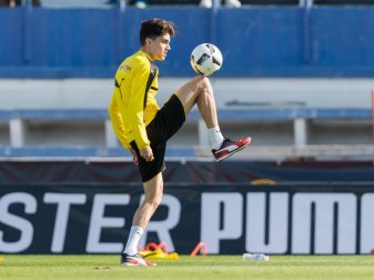 BVB-Profi Marc Barta steht wieder auf dem Trainingsplatz. Foto: Guido Kirchner