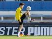 BVB-Profi Marc Barta steht wieder auf dem Trainingsplatz. Foto: Guido Kirchner
