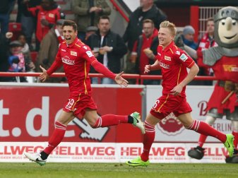 Union Berlin bleibt im Aufstiegsrennen Union Berlin bleibt im Aufstiegsrennen