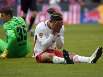 RB Leipzig kam gegen den FC Ingolstadt nicht über ein 0:0 hinweg. Foto: Hendrik Schmidt RB Leipzig kam gegen den FC Ingolstadt nicht über ein 0:0 hinweg. Foto: Hendrik Schmidt