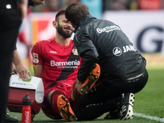 Ömer Toprak hat sich einen Bänder-Teilanriss im linken Sprunggelenk zugezogen. Foto: Bernd Thissen/Archiv Ömer Toprak hat sich einen Bänder-Teilanriss im linken Sprunggelenk zugezogen. Foto: Bernd Thissen/Archiv