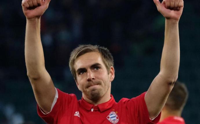 Philipp Lahm ist zum achten Mal deutscher Meister geworden. Foto: Peter Steffen