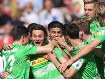 Die Gladbacher siegten mit 2:1 beim FSV Mainz 05. Foto: Thomas Frey Die Gladbacher siegten mit 2:1 beim FSV Mainz 05. Foto: Thomas Frey