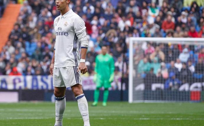 Real Madrids Superstar Cristiano Ronaldo traf auch gegen den FC Valencia. Foto: Enrique de la Fuente