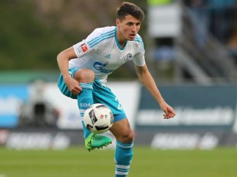 Schalkes Schöpf verletzte sich in Leverkusen am Knie Schalkes Schöpf verletzte sich in Leverkusen am Knie