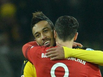 Robert Lewandowski und Pierre-Emerick Aubameyang könnten beide die 30-Tore-Marke überschreiten. Foto: Bernd Thissen Robert Lewandowski und Pierre-Emerick Aubameyang könnten beide die 30-Tore-Marke überschreiten. Foto: Bernd Thissen