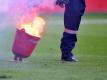 Energie Cottbus distanziert sich von randalierenden Fans