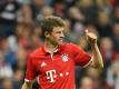 Thomas Müller feiert mit den Bayern seine sechste deutsche Meisterschaft. Foto: Andreas Gebert