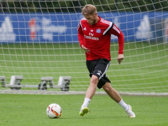 Aaron Hunt konnte nach überstandener Erkältung wieder mit der Mannschaft trainieren. Foto: Axel Heimken Aaron Hunt konnte nach überstandener Erkältung wieder mit der Mannschaft trainieren. Foto: Axel Heimken