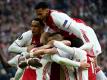 Ajax bejubelt den deutlichen 4:1-Hinspielsieg gegen Lyon