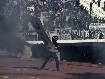Bei den Krawallen gab es mehrere Verletzte Bei den Krawallen gab es mehrere Verletzte
