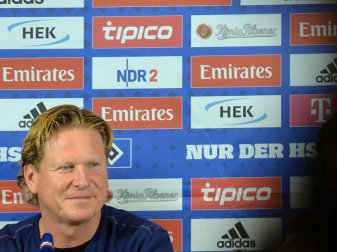 HSV-Trainer Markus Gisdol setzt für das Spiel gegen Mainz auf den Teamgeist. Foto: Michael Bahlo HSV-Trainer Markus Gisdol setzt für das Spiel gegen Mainz auf den Teamgeist. Foto: Michael Bahlo