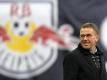 Ralf Rangnick war nach der Qualifikation von RB Leipzig für die Champions League überglücklich. Foto: Hendrik Schmidt