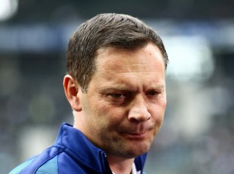 Pal Dardai war nach dem Spiel sichtlich genervt Pal Dardai war nach dem Spiel sichtlich genervt