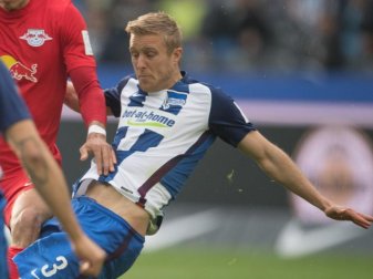 Bei Per Skjelbred besteht der Verdacht auf einen Muskelfaserriss. Foto: Soeren Stache Bei Per Skjelbred besteht der Verdacht auf einen Muskelfaserriss. Foto: Soeren Stache