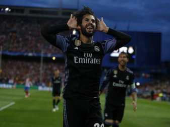 Nach dem Treffer von Isco war für Real der Weg ins Finale frei. Foto: Francisco Seco Nach dem Treffer von Isco war für Real der Weg ins Finale frei. Foto: Francisco Seco