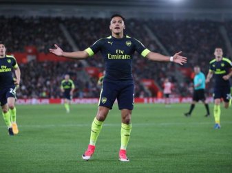 Alexis Sanchez erzielte die 1:0-Führung für den FC Arsenal. Foto: Nick Potts Alexis Sanchez erzielte die 1:0-Führung für den FC Arsenal. Foto: Nick Potts