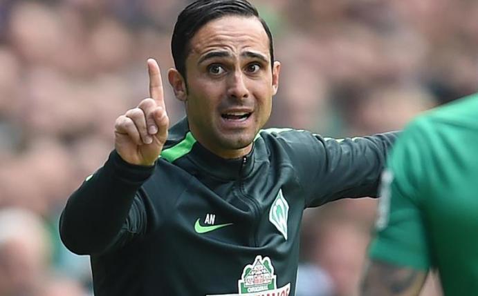 Werder-Trainer Alexander Nouri hat den Erfolg nach Bremen zurückgebracht. Foto: Carmen Jaspersen
