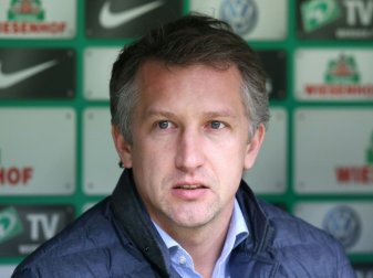 Sportchef Baumann nimmt Druck von Werder Sportchef Baumann nimmt Druck von Werder