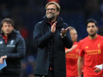 Liverpools Trainer Jürgen Klopp kommt mit seiner Mannschaft zum Audi Cup. Foto: Adam Davy