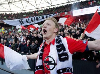 Dirk Kuyt schoss Feyenoord Rotterdam zum Meistertitel. Foto: OLAF KRAAK Dirk Kuyt schoss Feyenoord Rotterdam zum Meistertitel. Foto: OLAF KRAAK