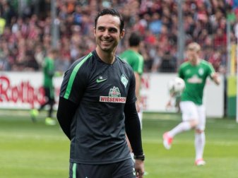 Werder Bremen verlängert die Zusammenarbeit mit Trainer Alexander Nouri. Foto: Patrick Seeger Werder Bremen verlängert die Zusammenarbeit mit Trainer Alexander Nouri. Foto: Patrick Seeger