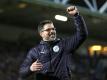 Trainer David Wagner zieht mit Huddersfield Town ins Aufstiegs-Endspiel ein. Foto: Richard Sellers