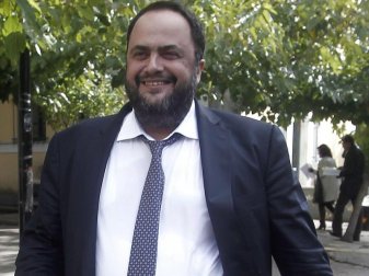Evangelos Marinakis ist der Besitzer des griechischen Fußballmeisters Olympiakos Piräus. Foto: Alexandros Vlachos