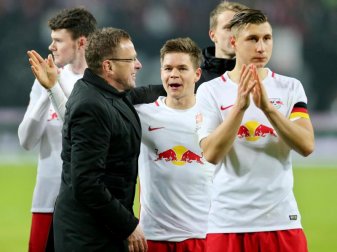Dreizehn Spieltage blieb RB Leipzig ungeschlagen, so lange wie noch nie zuvor ein Aufsteiger. Foto: Jan Woitas Dreizehn Spieltage blieb RB Leipzig ungeschlagen, so lange wie noch nie zuvor ein Aufsteiger. Foto: Jan Woitas