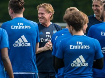 HSV-Trainer Markus Gisdol bereitet sich mit den Spielern auf das letzte und entscheidende Spiel der Saison vor. Foto: Ingo Wagner HSV-Trainer Markus Gisdol bereitet sich mit den Spielern auf das letzte und entscheidende Spiel der Saison vor. Foto: Ingo Wagner