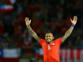 Arturo Vidal führt Chile beim Confed Cup in Russland an Arturo Vidal führt Chile beim Confed Cup in Russland an