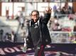 Ewald Lienen ist der Trainer des FC St. Pauli. Foto: Daniel Bockwoldt