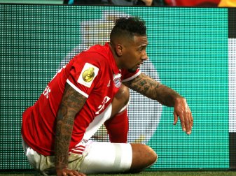 Boateng wurde in der elften Minute ausgewechselt Boateng wurde in der elften Minute ausgewechselt