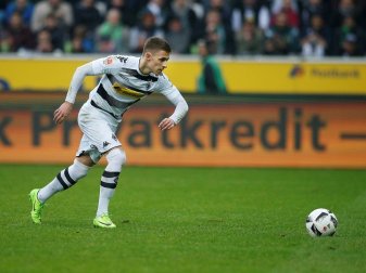 Thorgan Hazard erzielte das Führungstor Thorgan Hazard erzielte das Führungstor