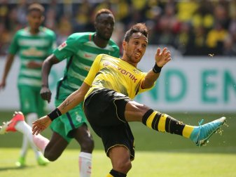 Aubameyang erzielte den Siegtreffer Aubameyang erzielte den Siegtreffer