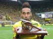 Aubameyang hat die Torjägerkanone gewonnen 