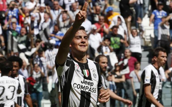Paulo Dybala erzielte das 2:0 mit einem direkt verwandelten Freistoß. Foto: Antonio Calanni