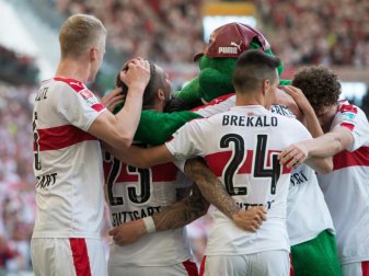 Der VfB Stuttgart ist als Zweitliga-Meister zurück in der Bundesliga. Foto: Deniz Calagan