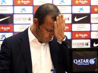 Dem ehemalige Präsident des FC Barcelona, Sandro Rosell, wird Geldwäsche vorgeworfen. Foto: Alejandro Garcia Dem ehemalige Präsident des FC Barcelona, Sandro Rosell, wird Geldwäsche vorgeworfen. Foto: Alejandro Garcia