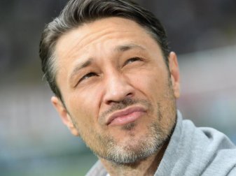 Frankfurts Trainer Niko Kovac freut sich auf das Pokalfinale in Berlin. Foto: Arne Dedert Frankfurts Trainer Niko Kovac freut sich auf das Pokalfinale in Berlin. Foto: Arne Dedert