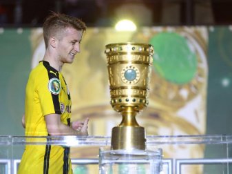 Marco Reus will endlich seinen ersten Titel gewinnen. Foto: Kay Nietfeld Marco Reus will endlich seinen ersten Titel gewinnen. Foto: Kay Nietfeld