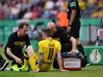 Marco Reus verletzte sich auch im Pokalfinale. Foto: Bernd Thissen Marco Reus verletzte sich auch im Pokalfinale. Foto: Bernd Thissen