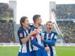 Hertha BSC startet nächste Saison direkt in der Gruppenphase der Europa League. Foto: Annegret Hilse