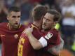 Francesco Totti (r) nimmt Abschied von der AS Roma. Foto: Alessandra Tarantino