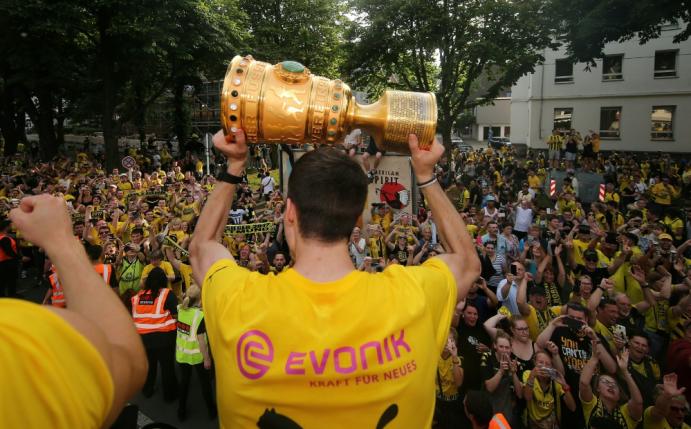 Dortmund feiert die Pokalsieger "fröhlich und friedlich"