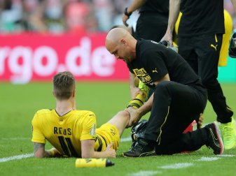 Reus ist wieder einmal von Verletzungspech geplagt Reus ist wieder einmal von Verletzungspech geplagt