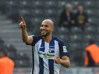 Berlins Innenverteidiger John Anthony Brooks. Berlins Innenverteidiger John Anthony Brooks.