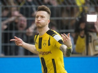 Marco Reus unterstrich, dass er keinen Streit mit BVB-Boss Hans-Joachim Watzke hatte. Foto: Bernd Thissen